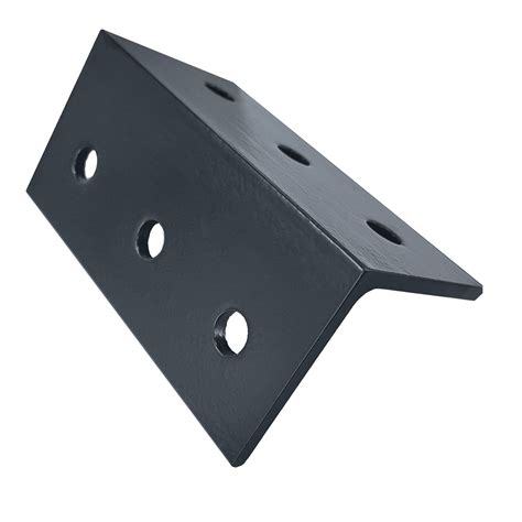 10 black metal brackets|black angle brackets screwfix.